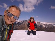 05 Sulla neve con vista in Alben 